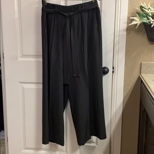 Torrid black wide leg pants size 2